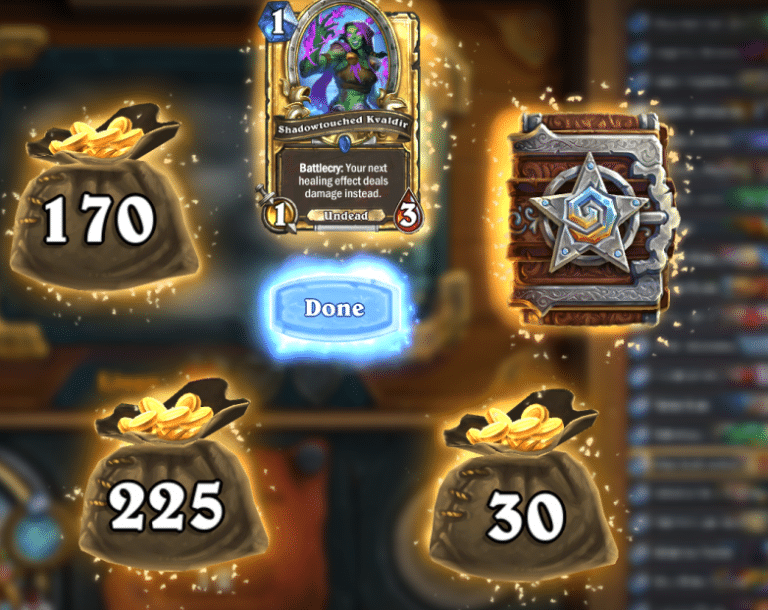 Hearthstone Duels 12 Wins Sir Finley Glantie Bubble Blower Sr