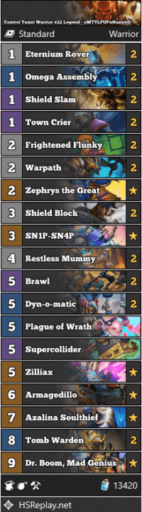 Control Taunt Warrior #22 Legend - oMTYLPUPxNanyxG