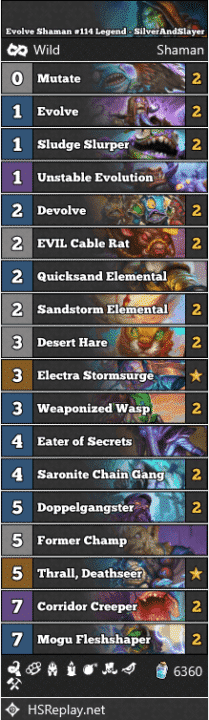 Evolve Shaman #114 Legend - SilverAndSlayer