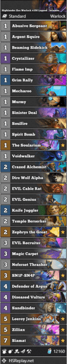 Highlander Zoo Warlock #350 Legend - briamhs