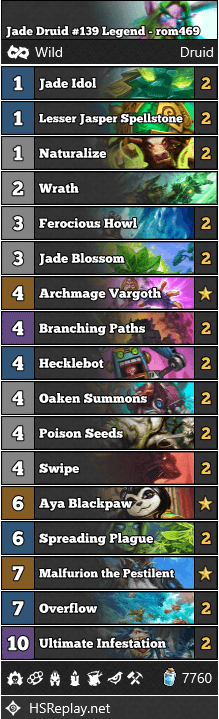 Jade Druid #139 Legend - rom469