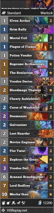 Mecha'thun Warlock #12 Legend - PAMELA_emuritto