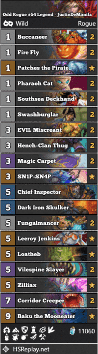 Odd Rogue #54 Legend - JustinDeManila