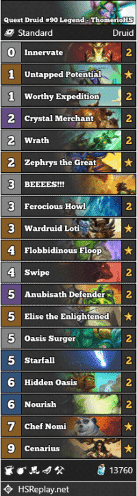 Quest Druid #90 Legend - ThomerioHS