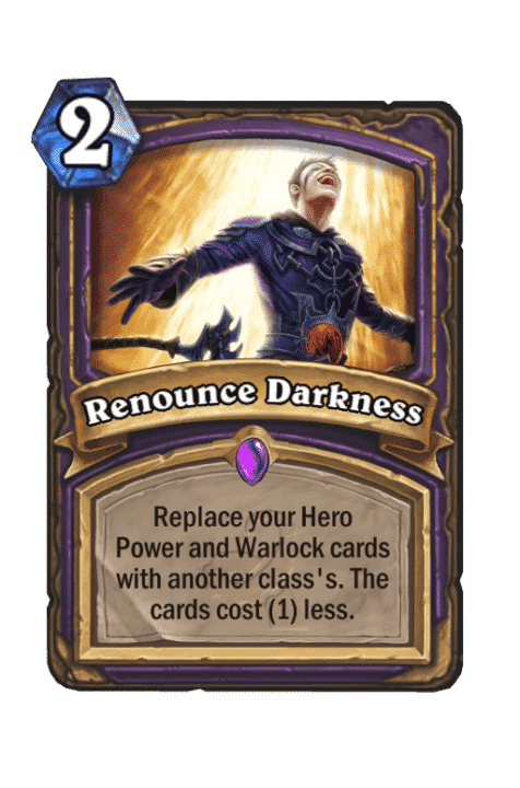 Renounce Darkness