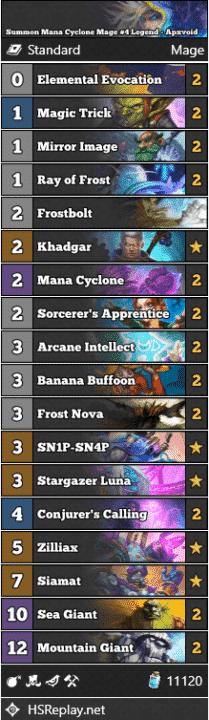 Summon Mana Cyclone Mage #4 Legend - Apxvoid