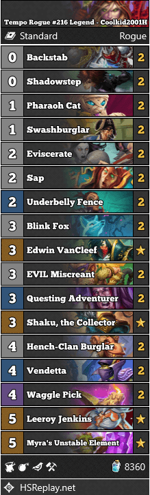 Tempo Rogue #216 Legend - Coolkid2001H