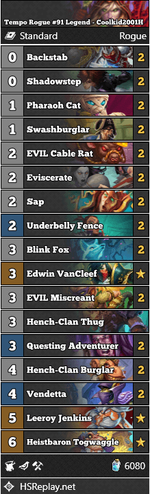 Tempo Rogue #91 Legend - Coolkid2001H