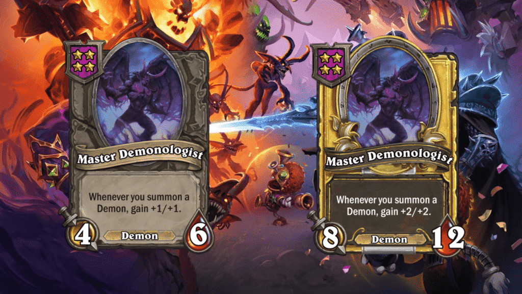 Master Demonologist will be a new Minion for Hearthstone Battlegrounds