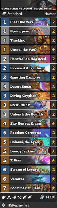 Quest Hunter #1 Legend - Furyhunterhs