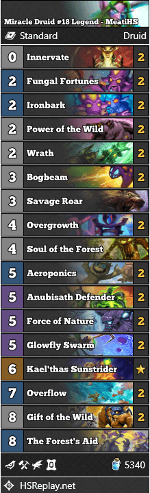 Miracle Druid #18 Legend - MeatiHS