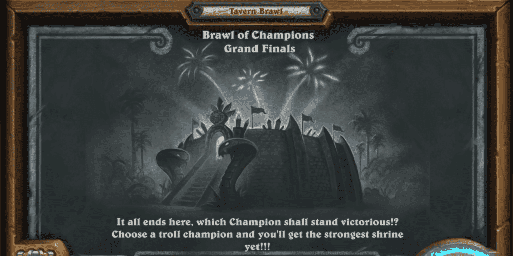 Tavern Brawl - Brawl of Champions - Grand Finals (Twitter)