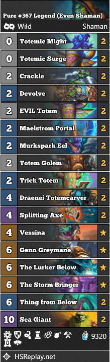 Pure #367 Legend (Even Shaman)