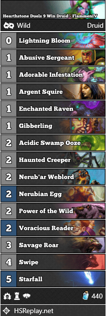 Hearthstone Duels 9 Win Druid - FlammenIV