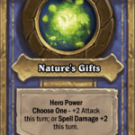 Druid - Hero Powers - Nature's Gifts
