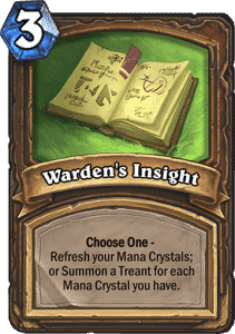 Druid - Signature Treasures - Warden's Insight