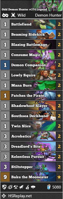 Odd Demon Hunter 374 Legend 민들레