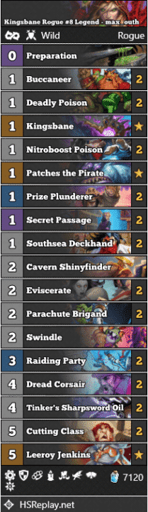 Kingsbane Rogue #8 Legend - max_outh