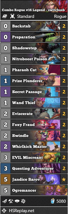 Combo Rogue #16 Legend - switchssb
