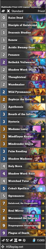 Highlander Priest #241 Legend - kranichhs