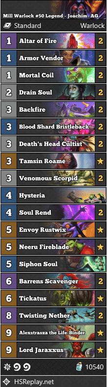 Mill Warlock #50 Legend - Joachim_AG