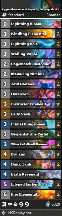 Aggro Shaman #437 Legend - the_captainhs