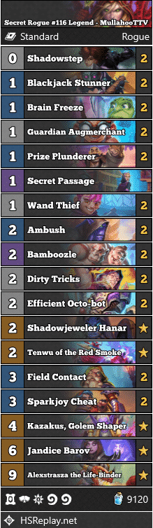 Secret Rogue #116 Legend - MullahooTTV