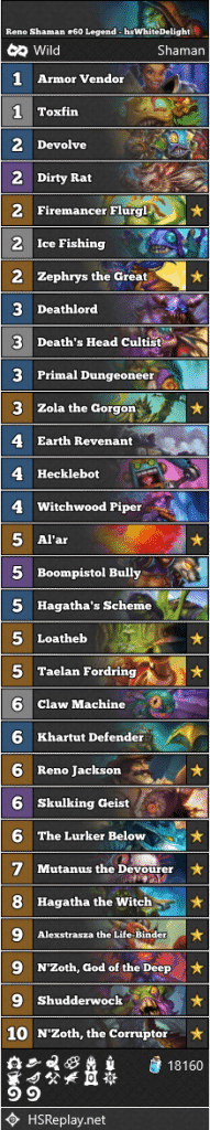 Reno Shaman #60 Legend - hsWhiteDelight