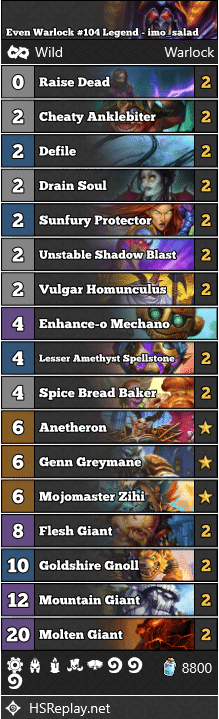 Even Warlock #104 Legend - imo_salad