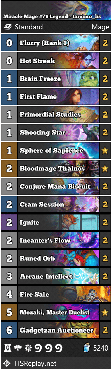 Miracle Mage #78 Legend - taroimo_hs