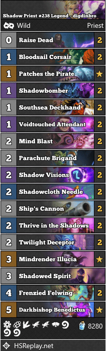 Shadow Priest #238 Legend - digdinbro