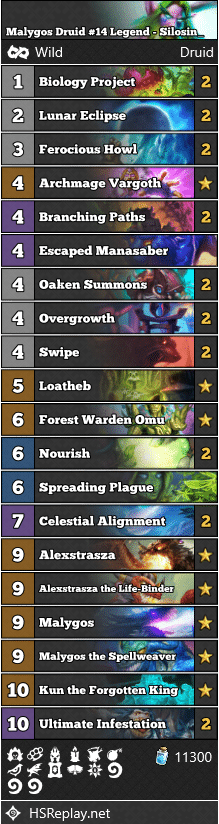 Malygos Druid #14 Legend - Silosin_