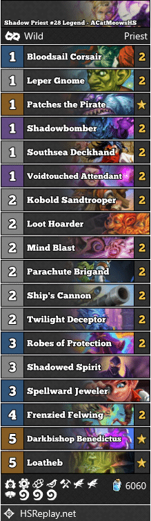 Shadow Priest #28 Legend - ACatMeowsHS