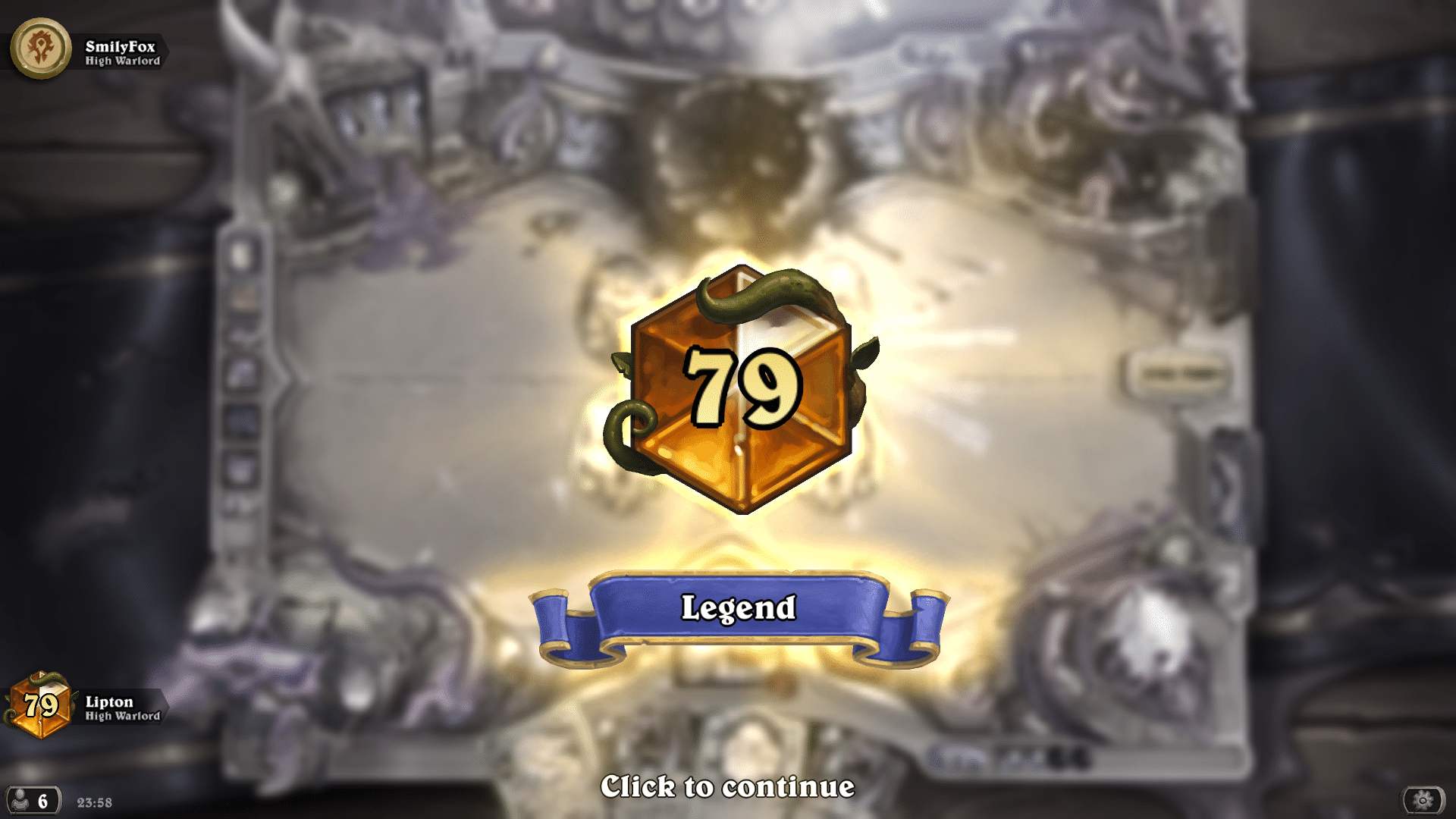 Miracle Combo Priest 79 Legend Lipton Hearthstone Wild Decks