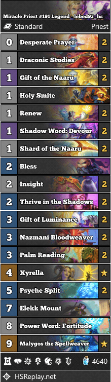 Miracle Priest #191 Legend - lebed93_hs