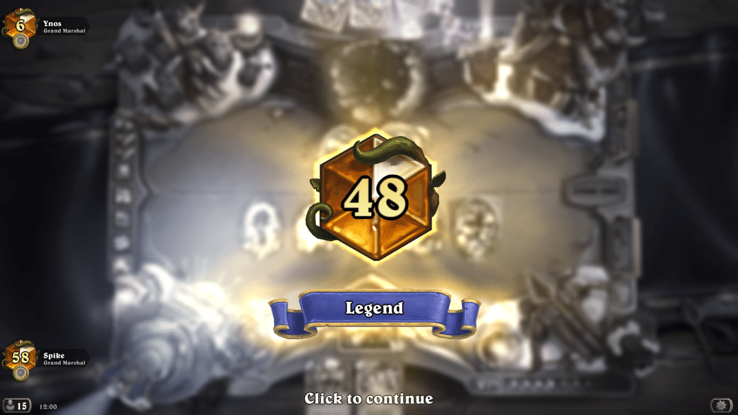 Combo Priest 48 Legend Spike693 Hearthstone Wild Decks