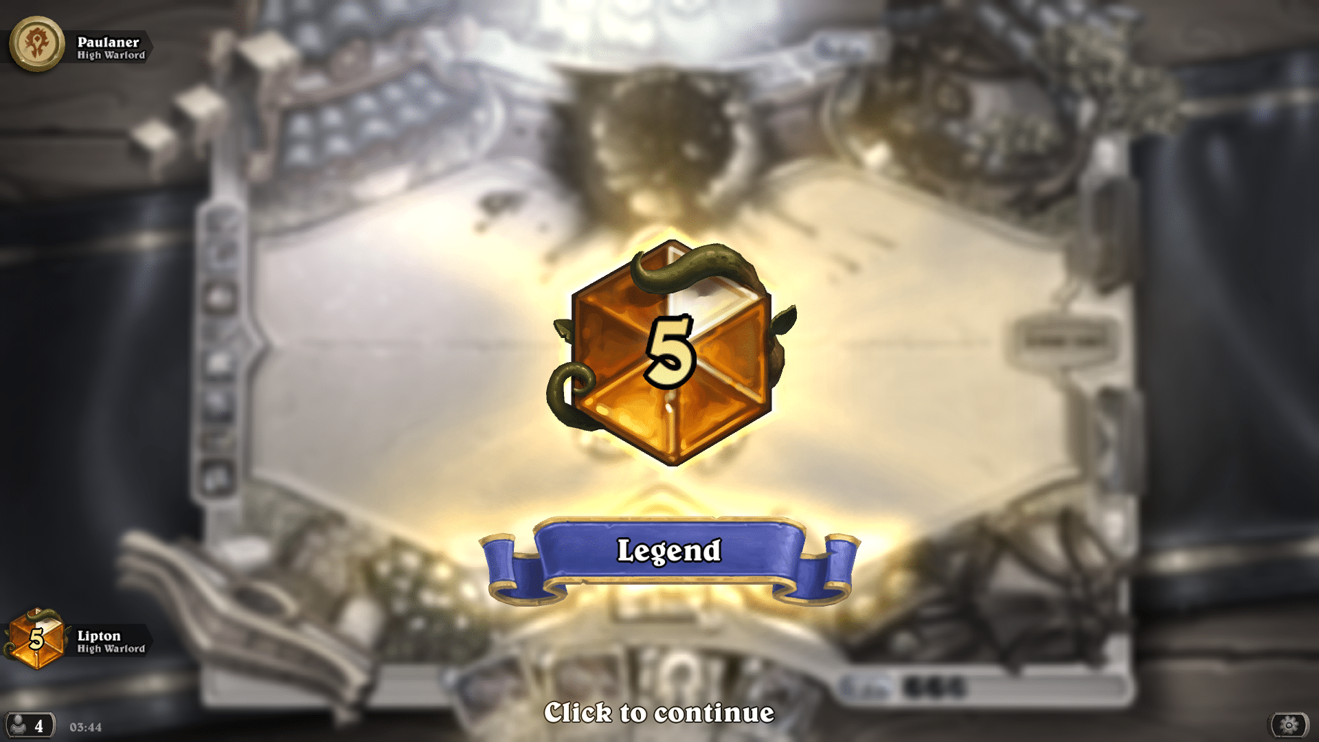 Combo Priest 5 Legend Lipton Hearthstone Wild Decks