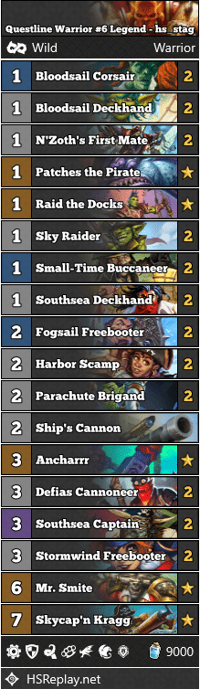 Questline Warrior #6 Legend - hs_stag