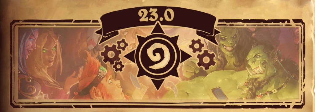 Hearthstone 23.0 Patch Notes