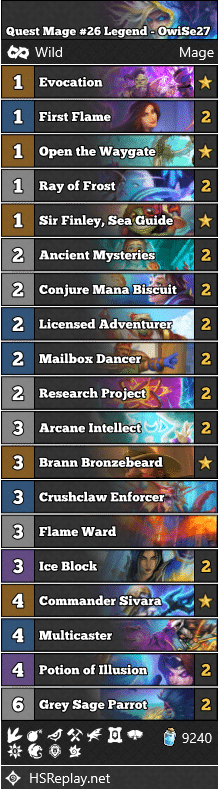 Quest Mage #26 Legend - OwiSe27