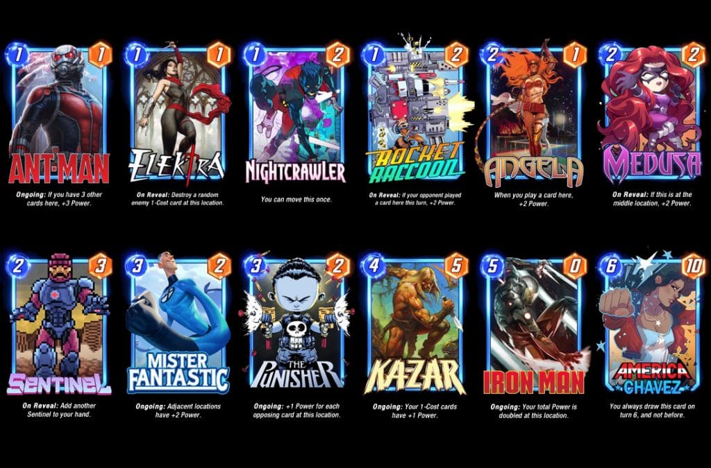 Marvel Snap decks - Best meta cards for November 2022