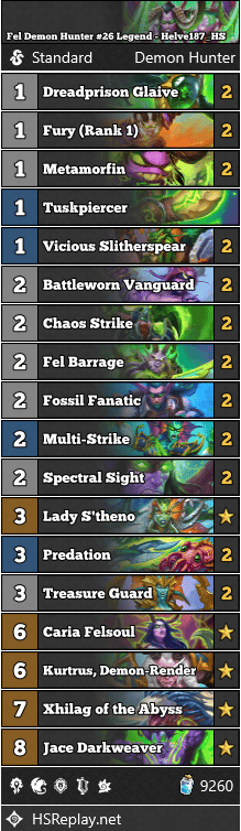 Fel Demon Hunter #26 Legend - Helve187_HS