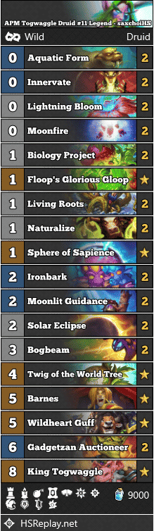 APM Togwaggle Druid #11 Legend - saxchoiHS