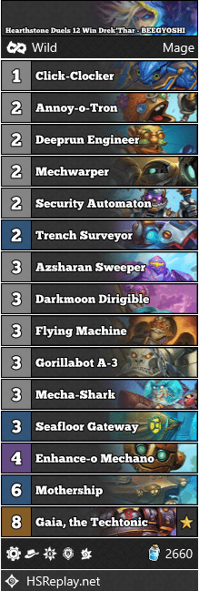 Hearthstone Duels 12 Win Drek’Thar - BEEGYOSHI