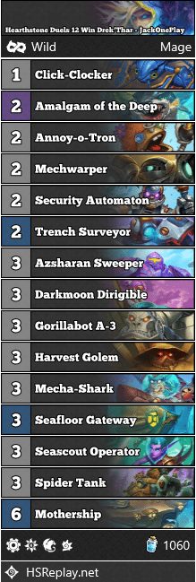 Hearthstone Duels 12 Win Drek’Thar - JackOnePlay