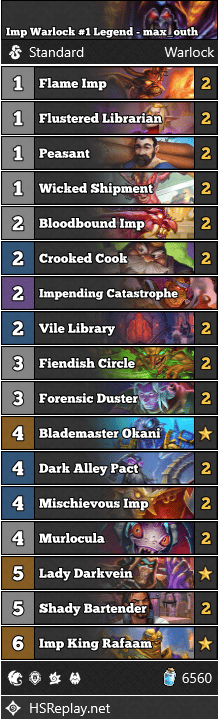Imp Warlock #1 Legend - max_outh
