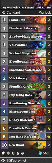 Imp Warlock #151 Legend - LucXD_HS