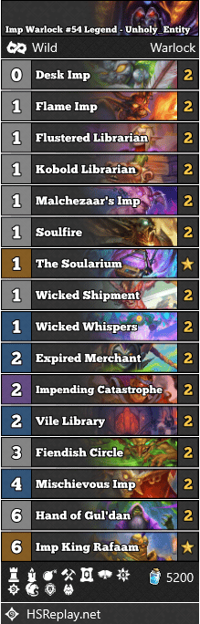 Imp Warlock #54 Legend - Unholy_Entity