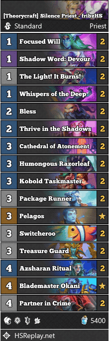 [Theorycraft] Silence Priest - fribzHS