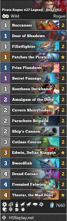 Pirate Rogue #27 Legend - Don21413